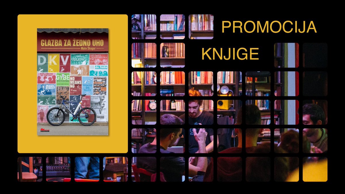 zednouho's tweet photo. Večeras u sklopu Impulse Festivala u Book Caffe Dnevni Boravak konačno se održava riječka promocija "Glazbe za Žedno uho", ako ste u blizini navratite! https://t.co/SIseT90dwd