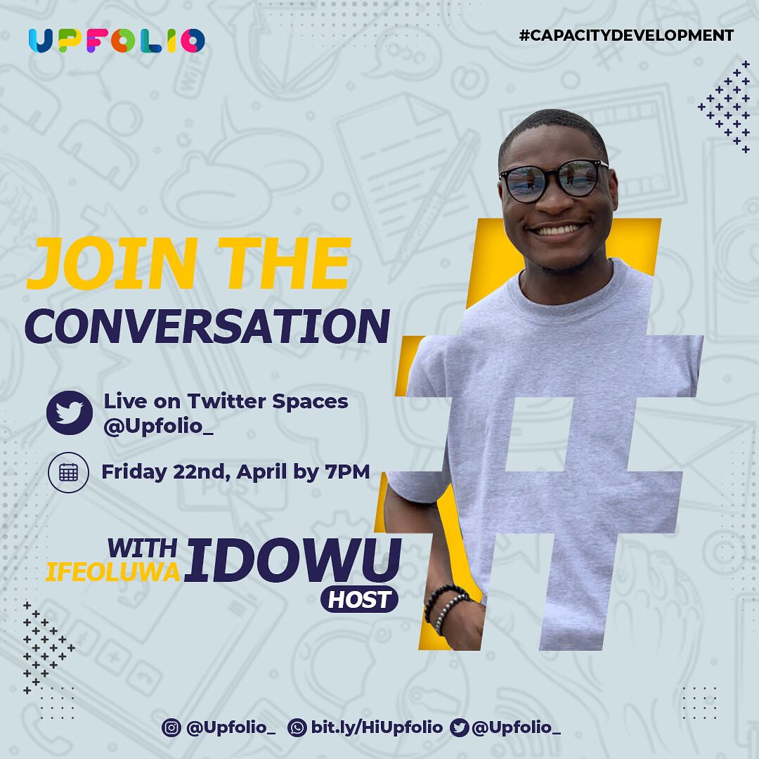 Upfolio_'s tweet photo. This Friday, come join the club as we discuss the trivial and trending topic of toxic workplaces and how we feel you can navigate them.
Live on Upfolio's Twitter space!

#horriblebosses #toxicworkplace #conversation #twitterspaces #twitter #session #upfolio https://t.co/4Z1aCBqYrl