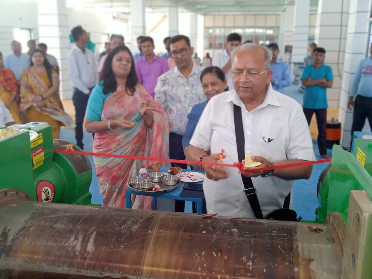 KesariaRubber's tweet photo. With great pleasure and excitement, we are pleased to announce the inauguration of our new Factory at Jamnagar, Gujarat, India.

#Kesaria #KesariaRubberIndustriesJamnagar #RubberIndustry https://t.co/DWWtgke63X