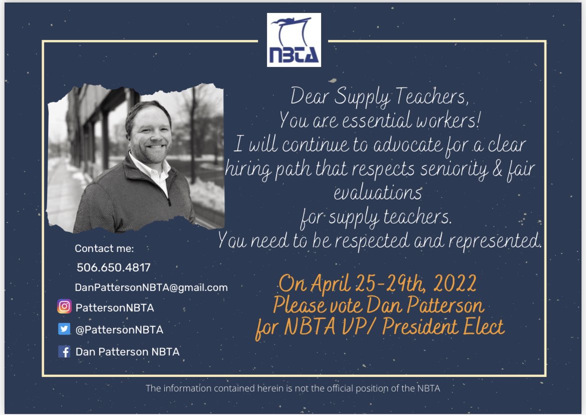 PattersonNBTA's tweet photo. All voices matter!  Let’s change the system together!
#YourChoiceForYourVoice #DanPattersonForNBTA #dedicatednbteacher https://t.co/cEEfv9UwTt