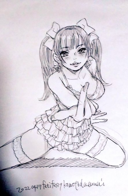 #フェチフェス19
#フェチフェス
#コミック似顔絵
会場スケッチ。
原美織さん✨キュート💖 