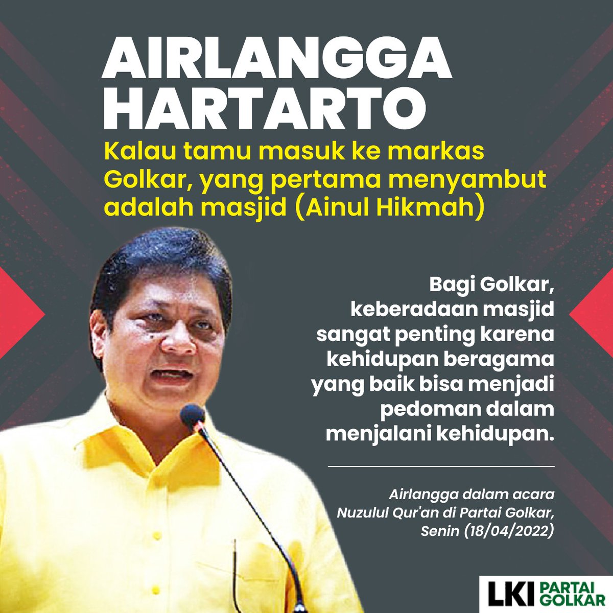 sabur27's tweet photo. #masjidainulhakim #masjidgolkar #pedomanhidup #airlanggahartarto #airlanggacspres2024 #airlanggaforpresident https://t.co/Rxq4sC8HDv