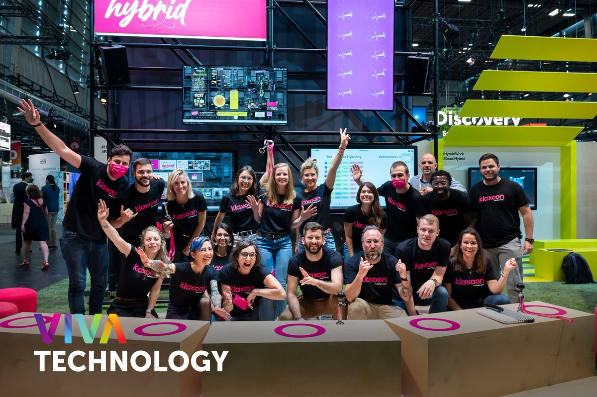 .<a href="/Klaxoon/">Klaxoon, a Wrike company</a> will be making noise again at #VivaTech with their latest generation Workshop Platform, Engage Edition!🔥

Discover how to boost team participation via engaging workshops and meet leaders driving the #futureofwork. Get ready for good vibes and special surprises... 🚀