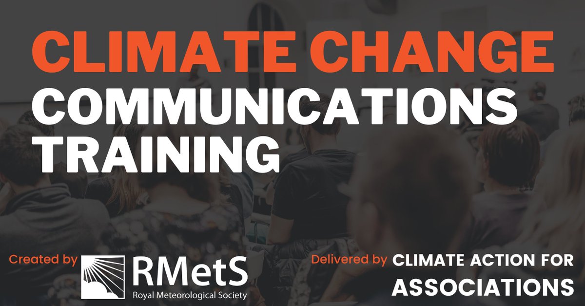 CAFACollective's tweet photo. CAFA is proud to offer Climate Change Communications training in collaboration with the Royal Meteorological Society @RMetS). Starting in May 2022.
Places are limited, secure yours on the course today.
https://t.co/qAOvGpwCyS
#CAFA #RMETS #training #skills #climatechange https://t.co/hBtvdeBvWT