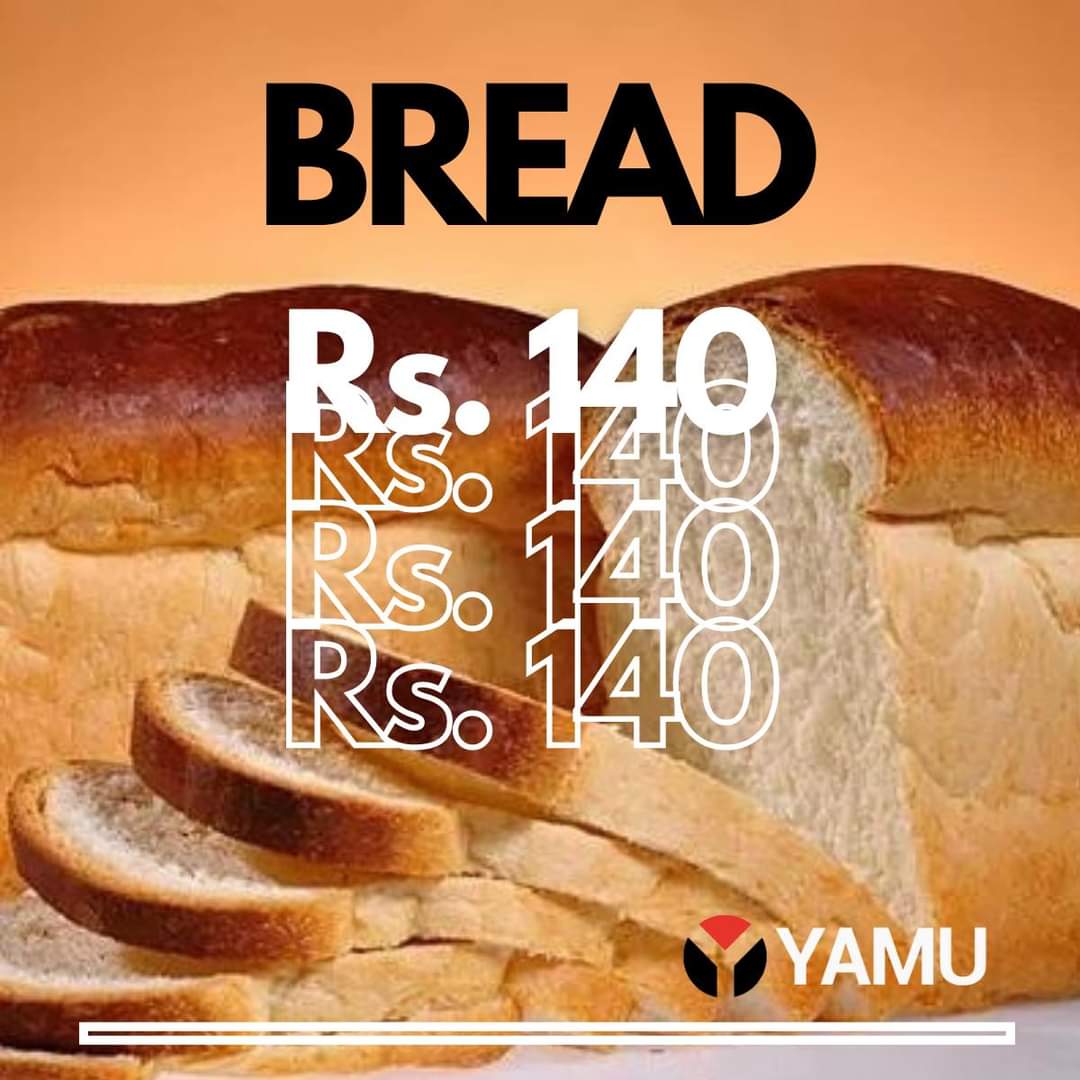 yamulk's tweet photo. Whats the lowest price you have bought bread for ? 🤔🤔 🍞🍞
Bakery Owners Association has decided to increase the price of a loaf of bread by Rs.30 to Rs.140 https://t.co/Etnnr9RDMG