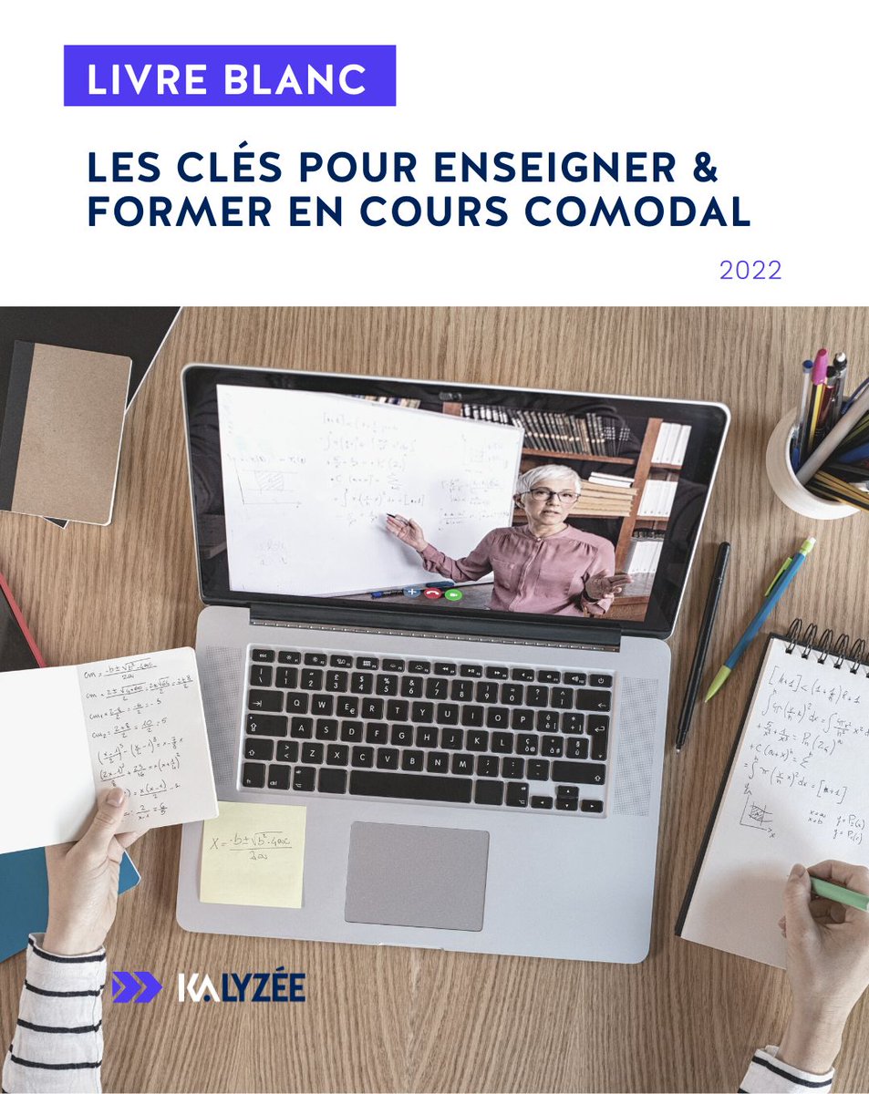 Kalyzee's tweet photo. L’enseignement #comodal, qu’est-ce que c’est ?

Voici notre nouveau livre blanc, télécharger-le ici : https://t.co/6SVcU8iMnB

Mise en place, organisation, outils, on vous dit tout.

#edtech #tech #hybride #cours #formation https://t.co/XUJh10kIgB