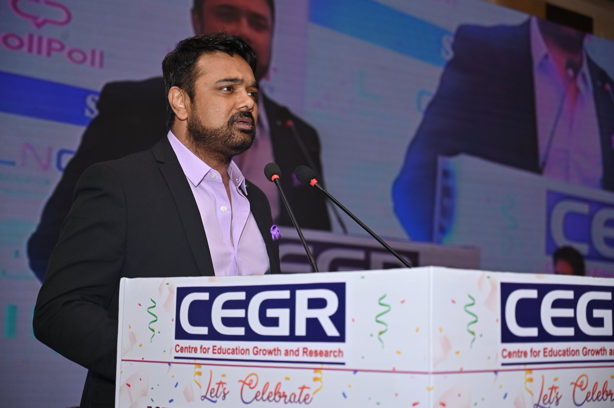 cegrindia's tweet photo. Dr. Pankaj Singh, Director, @NIMSUniversity addressing the CEGR 10th Foundation Day Ceremony cum 10th Higher Education Summit on 18th April, 2022 in Ball Room, Hotel Shangri La's, New Delhi.
For details, please visit https://t.co/j14u28up2n #CEGR #CEGREvent #10thFoundationDay https://t.co/trsO8DuBnj