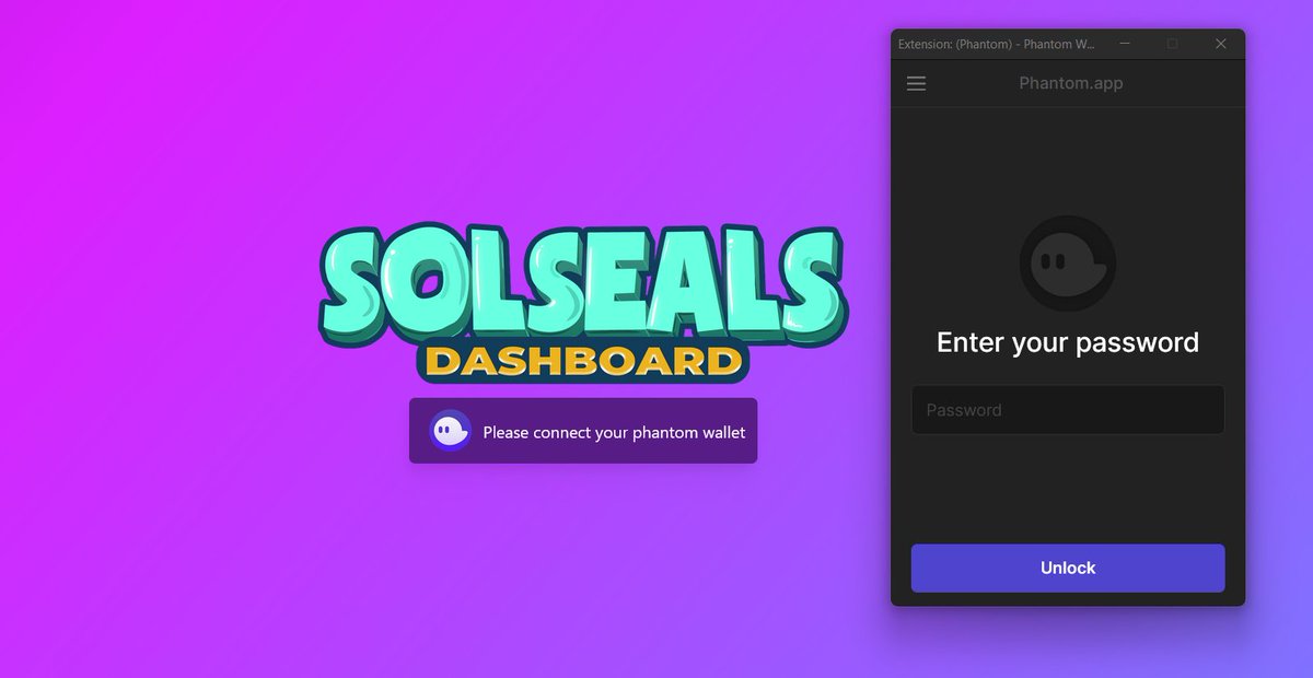 CypherSeals's tweet image. Dashboard Loading…

#ComingSoon👀