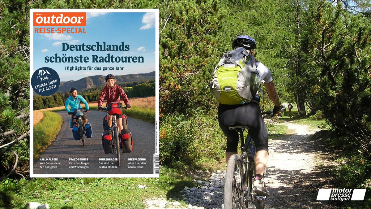 outdoor-Sonderheft jetzt im Handel: „Deutschlands schönste Radtouren“
#Presseinformation: bit.ly/3jOT5ZZ
#rad