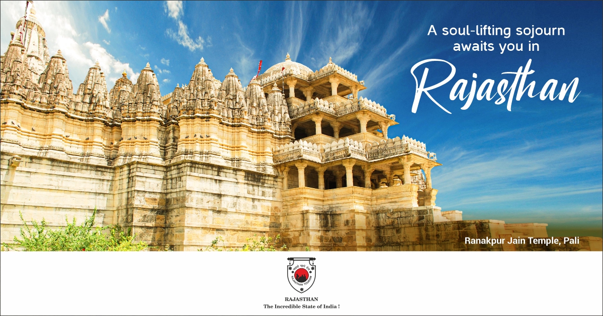 CNNnews18's tweet photo. The divinity of the place. The sanctity of the ambiance. The aura of the deity… Come to feel the spiritual tranquility in Rajasthan.
#PadharoMhareDes #RajasthanTourism #Pali #OneDestinationManyExperiences #Partnered https://t.co/z3FgcqTp6A