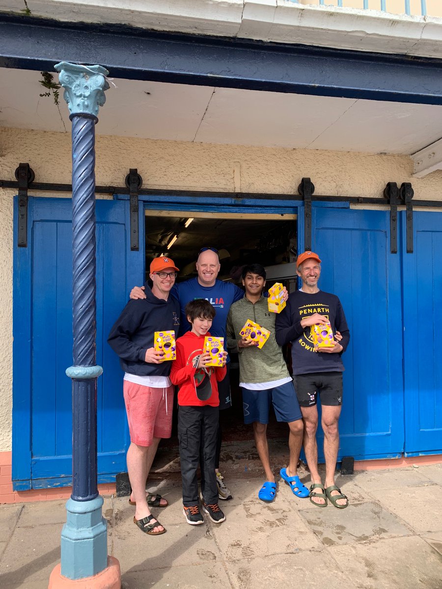 3 cheers for the winning crew 🙌

Easter Monday scratch race!

#penarth #penarthrowingclub #sport #community #local #sea #penarthyachtclub