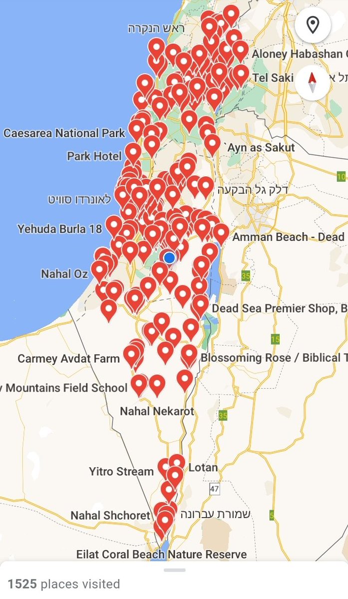YonahRossman's tweet photo. Wanted to go somewhere new today. So I pulled out my handy dandy Google timeline map to see where I still haven't been.
Turns out, I've been everywhere, so not sure where to go from here... taking suggestions. (This is only places I've been to since 2016)
#JustKeepDriving https://t.co/SZGQcczBgy