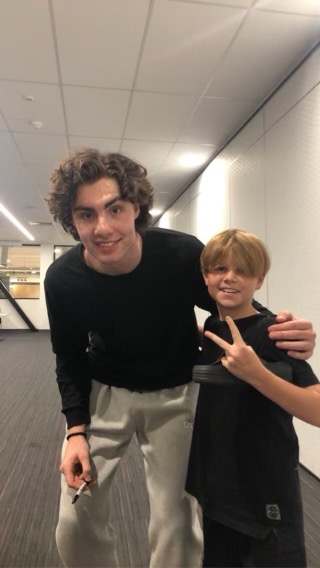 hops7's tweet photo. @joshgiddey Thanks for taking the time with my son, you have made his year. He hasn't stopped talking about you since mate.
#stayedhumble https://t.co/0olSFOmxSQ