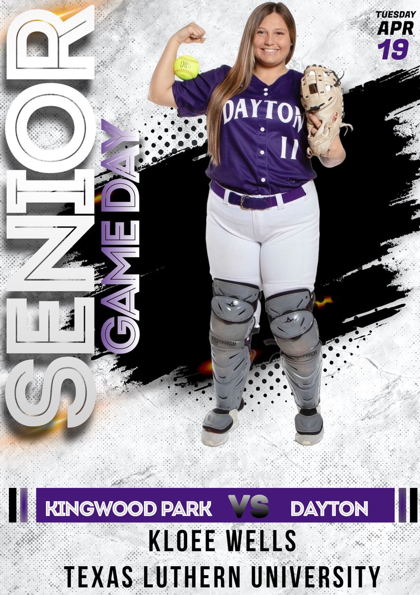 scottelliott67's tweet photo. Senior night on game day!
💜🤍🥎💜🤍🥎💜🤍🥎 https://t.co/19MQOdvKap