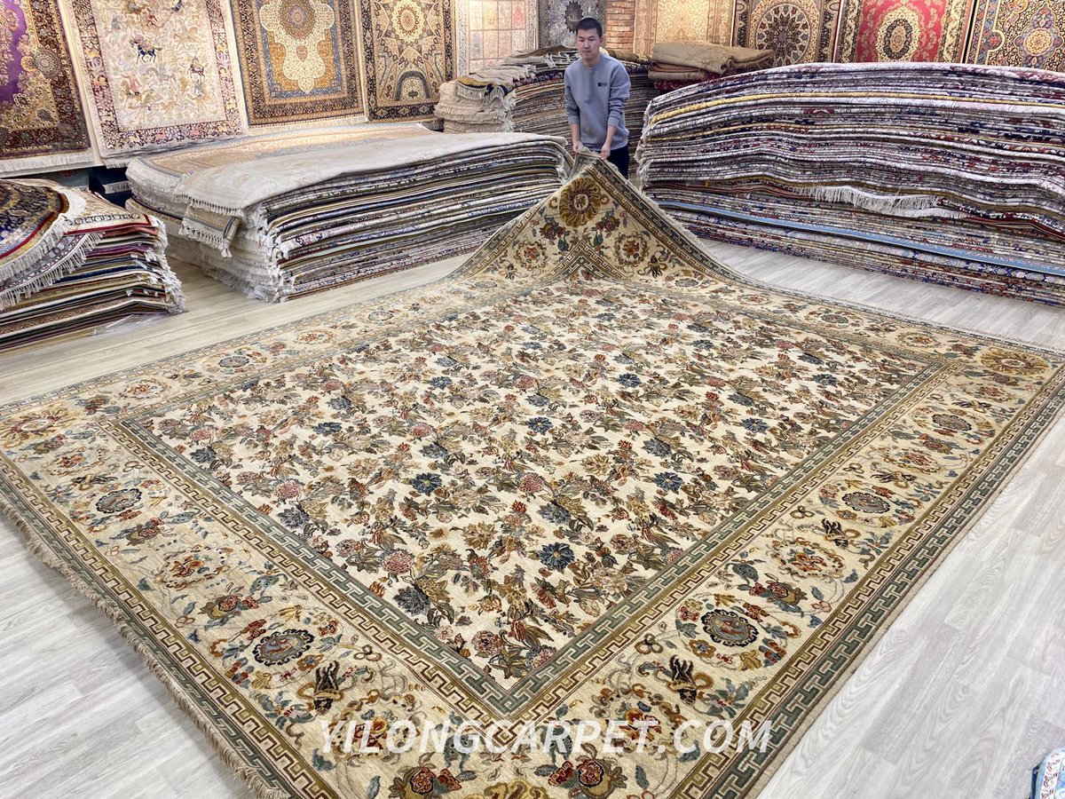 yilongcarpet's tweet image. Handmade wool-silk oriental carpet from Yilong will be shipped to our customer. #woolsilkrug #Chineserug #handmaderug #orientalrug #persianrug
Email address: alice@yilongcarpet.com 
WhatsApp: +86 156 3892 7921  yilongcarpet.com