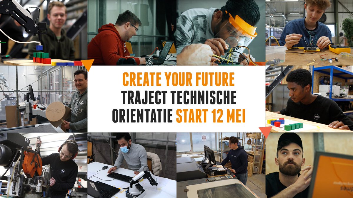 SPARK_Campus's tweet photo. Door #digitalisering is beroepenveld continu in beweging en dat blijft veranderen waardoor groeiende behoefte is aan mensen met technische en digitale #skills. Wil jij je carrière voorbereiden op toekomst? Check https://t.co/TXq3g2Bsqa #nuaandeslag #anderswerken #krachtinderegio https://t.co/6TUCGe3BUn