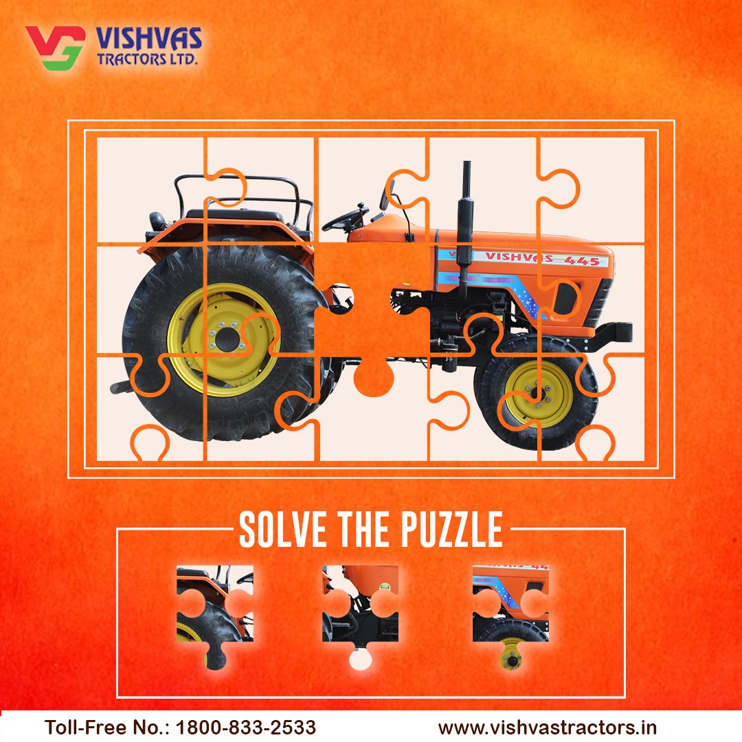 TractorsVishvas's tweet photo. Be it any agricultural task or application, the VISHVAS TRACTOR does it all.
.
Contact us on- 7419825222
Toll-Free No.: 1800-833-2533
.
Visit Us on- https://t.co/RLxapVXQKW
.
#VishvasTractor #Quiz #follow4followdc #instadaily #f4 #indiantractor #like4follow #f4like #toughhardum https://t.co/6qtZsulrGc