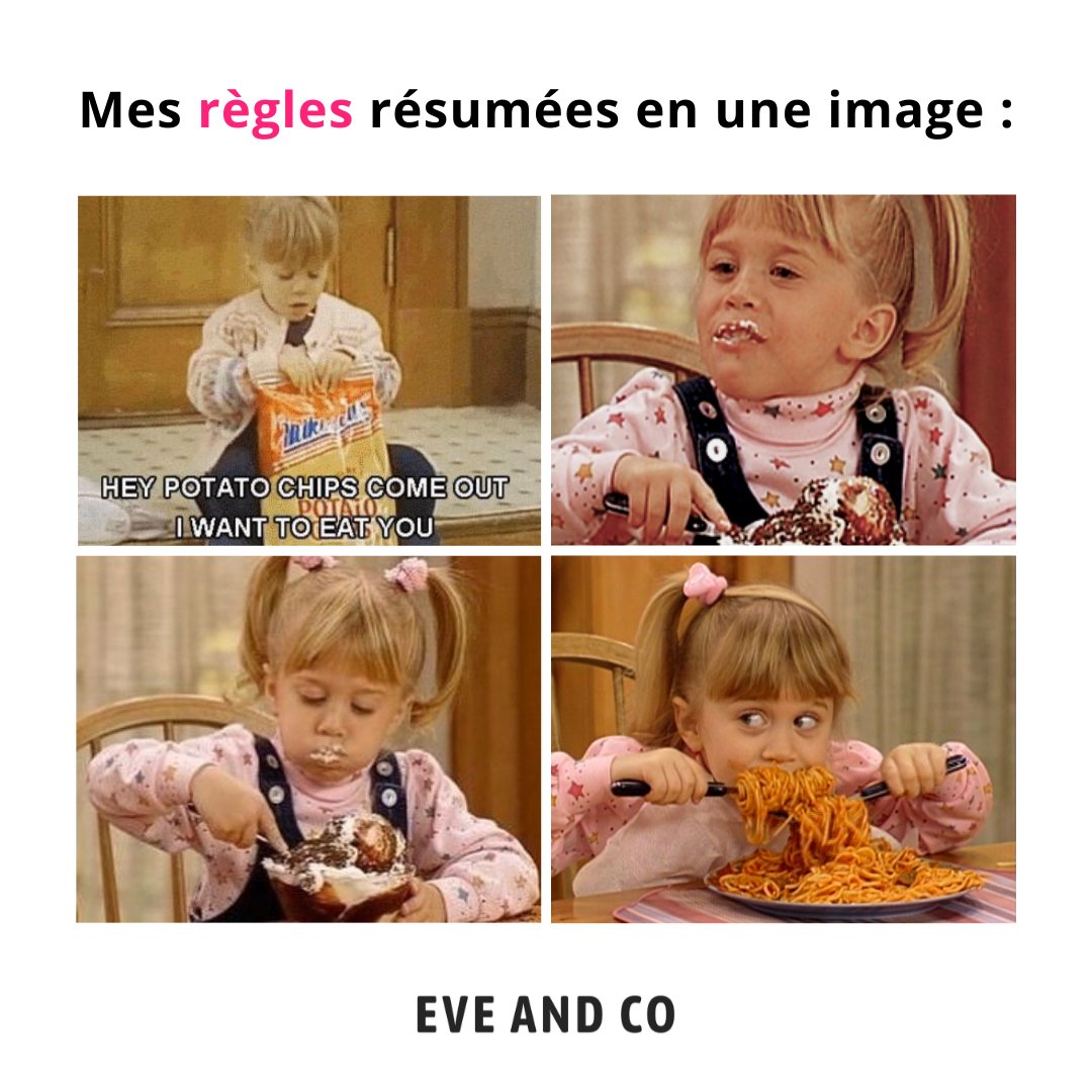 EveandcoFrance's tweet photo. Quand la fringale de règles frappe ! 😱🤣🤣
#eveandco #règles #fringale #mood #meme #humour https://t.co/P83GRonFy4