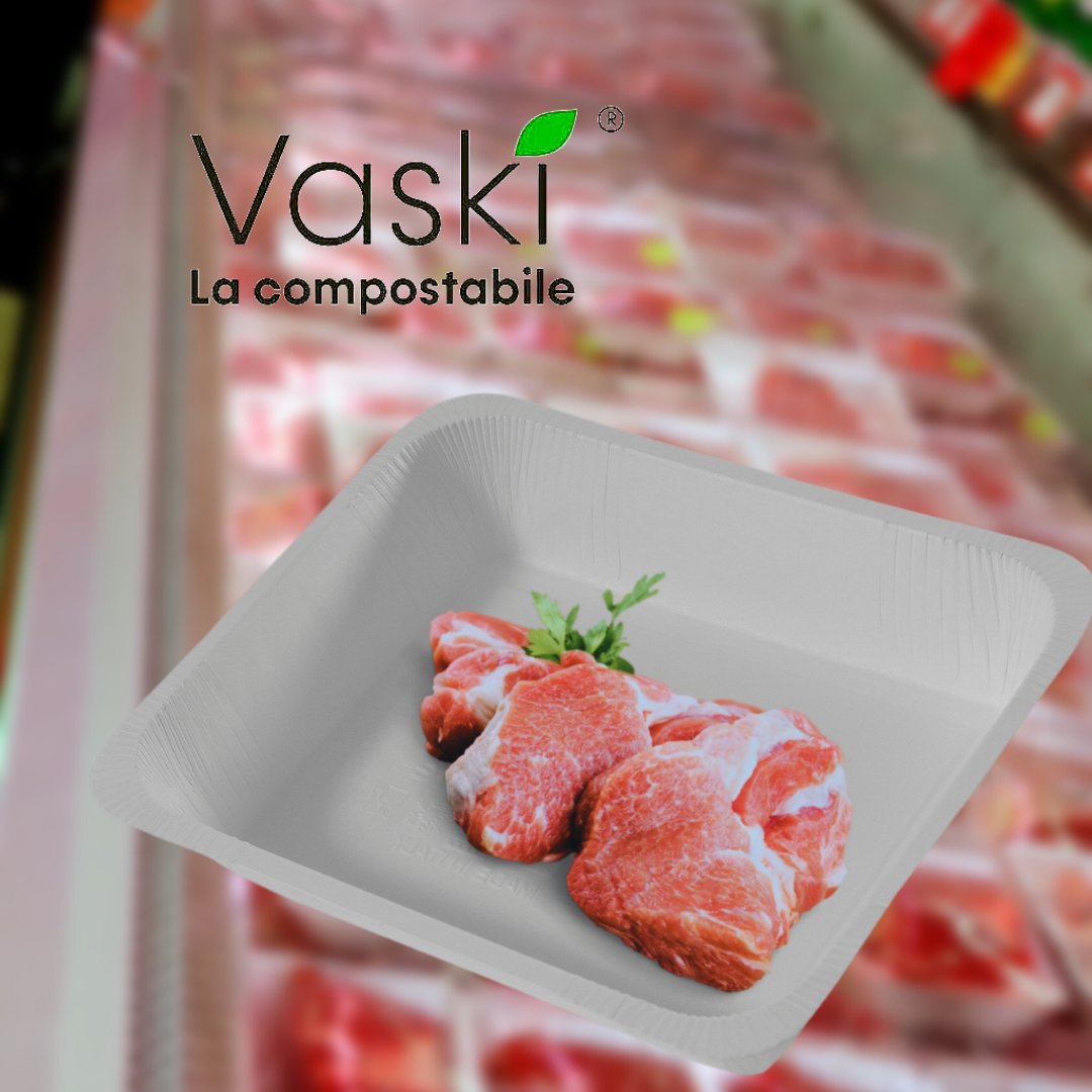 NuovoRaffaele's tweet image. #Vaskí è la vaschetta COMPOSTABILE idonea sia per la conservazione della carne  della grande distribuzione, ma anche per cuocerli.E' prodotta da materie prime CERTIFICATE #sicurezzaalimentare#greenpackaging #packagingfood #macelleria
Scopri di Più 👉nuovoscatolificioraffaele.it
