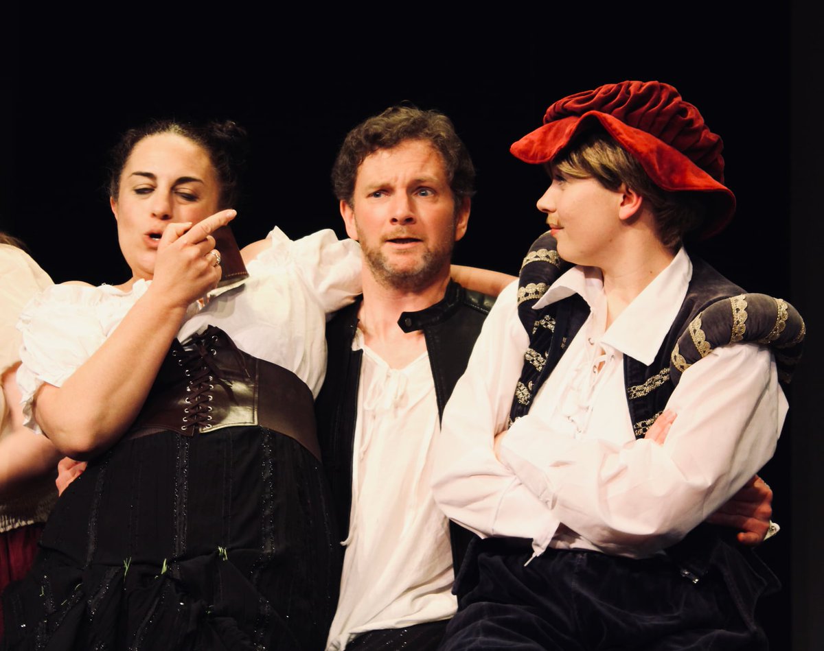 FrankCrosby's tweet photo. @Lucyspeed Cambs-based community theatre group 
@ThePublicansMen start their run of the comedy Shakespeare in Love today at the 
@adctheatre in Cambridge. The show runs until the evening of Saturday 23 April, #Shakespeare's birthday. Please RT - TY! #strumpets https://t.co/P5pjonMJi2