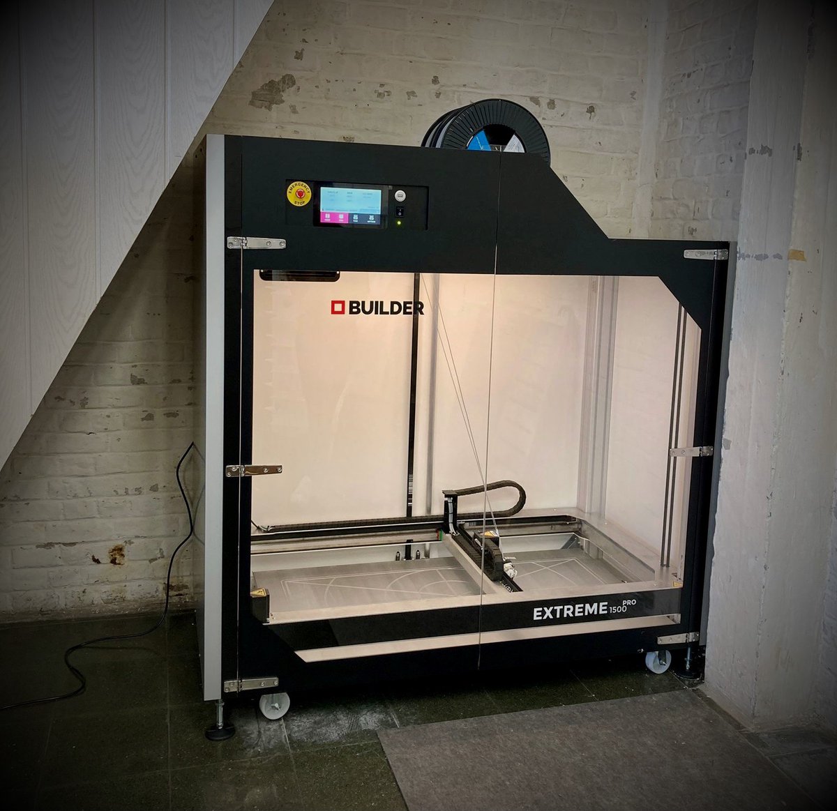 builder3Dprint's tweet image. Despite the extremely large build volume of 1100x500x820 mm XYZ, the Extreme 1500 RPO fits into the smallest corners of your office. The Extreme 1500 PRO is available from stock! builder3dprinters.com #builder3dprinters #largescale3dprinting #AdditiveManufacturing