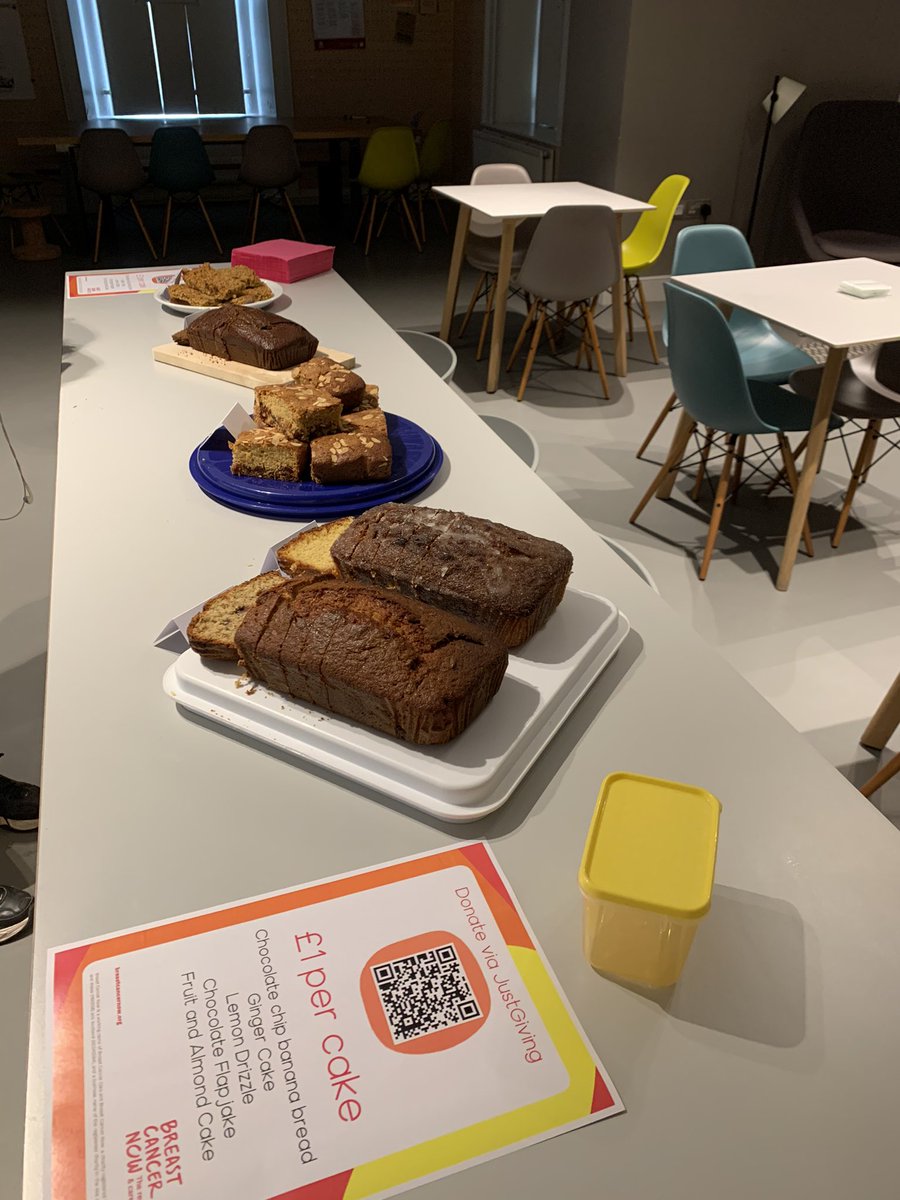 Fundraising time with a cake sale at work for <a href="/BreastCancerNow/">Breast Cancer Now</a> <a href="/bathhalf/">Bath Half Marathon</a> #Fundraiser #halfmarathon #beatbreastcancer
