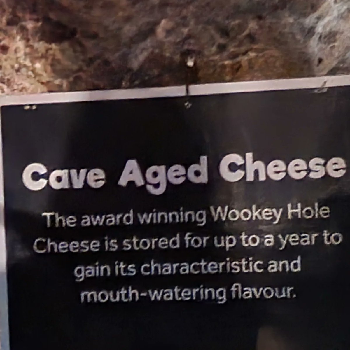 justjeff40's tweet photo. Look at this, I mean take it all in. 🤤🤤 #wookeyhole #cheese https://t.co/SgGEuzpDaE