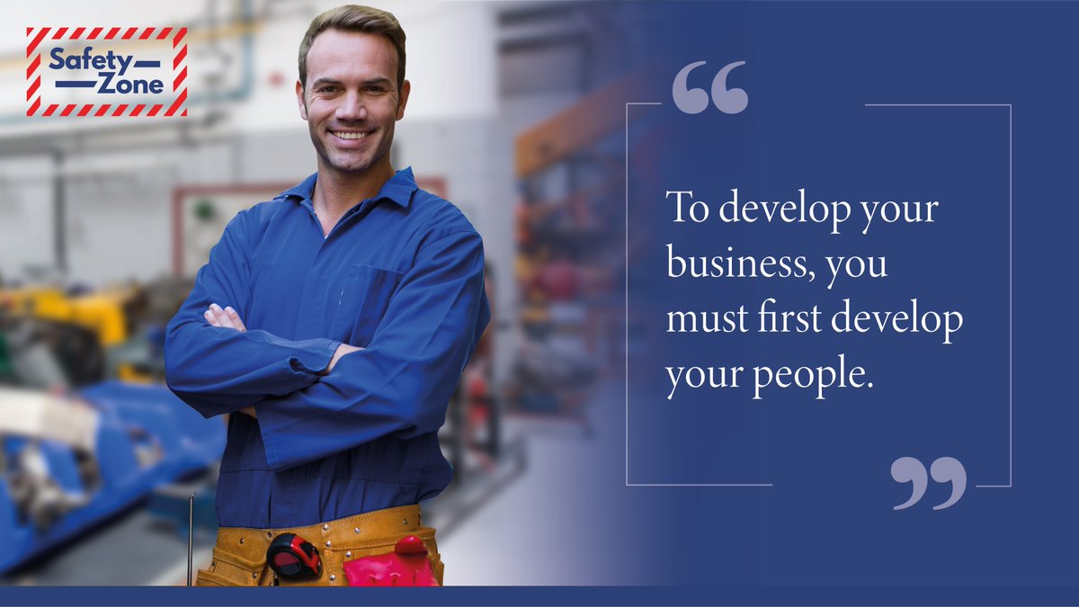 To develop your business, you must first develop your people. #SafetyFirst #Training #Scotland