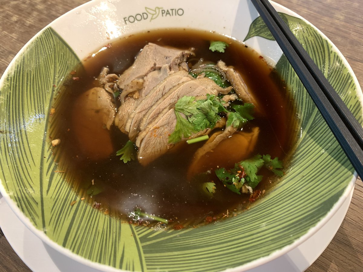 Maewmb's tweet photo. Noodle soup with stewed duck #delicious #foodie #thaifood #foodpatio https://t.co/N1AQhXckHh