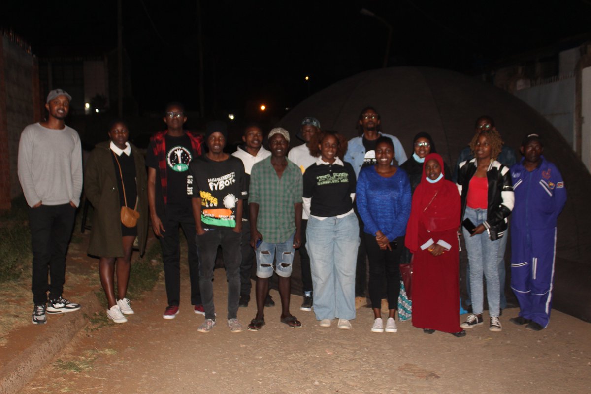 KiberaSpace's tweet photo. Thanks to everyone who attended #YurisNight last Saturday. We hope you had fun and learnt - especially from the keynote talk, group discussions, planetarium visit, and telescope assembly. We're thankful for our partners @SGAC @AmateurKenya @marssocietyke #KiberaSpace https://t.co/njxpmX3VJx