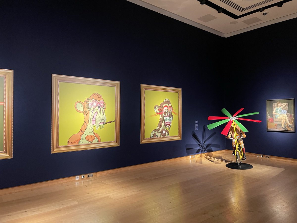 Dagapiouart's tweet photo. Throwback to #BAYC @ChristiesInc https://t.co/b3PSJ19vEN