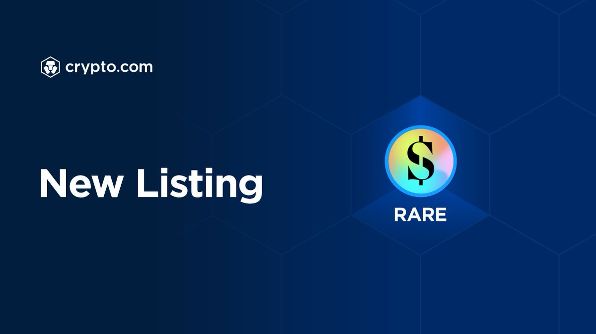 SuperRare is listed in the https://t.co/vCNztATkNg App 🔔 Buy $RARE at true  cost with USD, EUR, GBP, and 20+ fiat currencies. Download the App to start  trading #RARE now! 👉 https://t.co/jt6bDD8HsI For