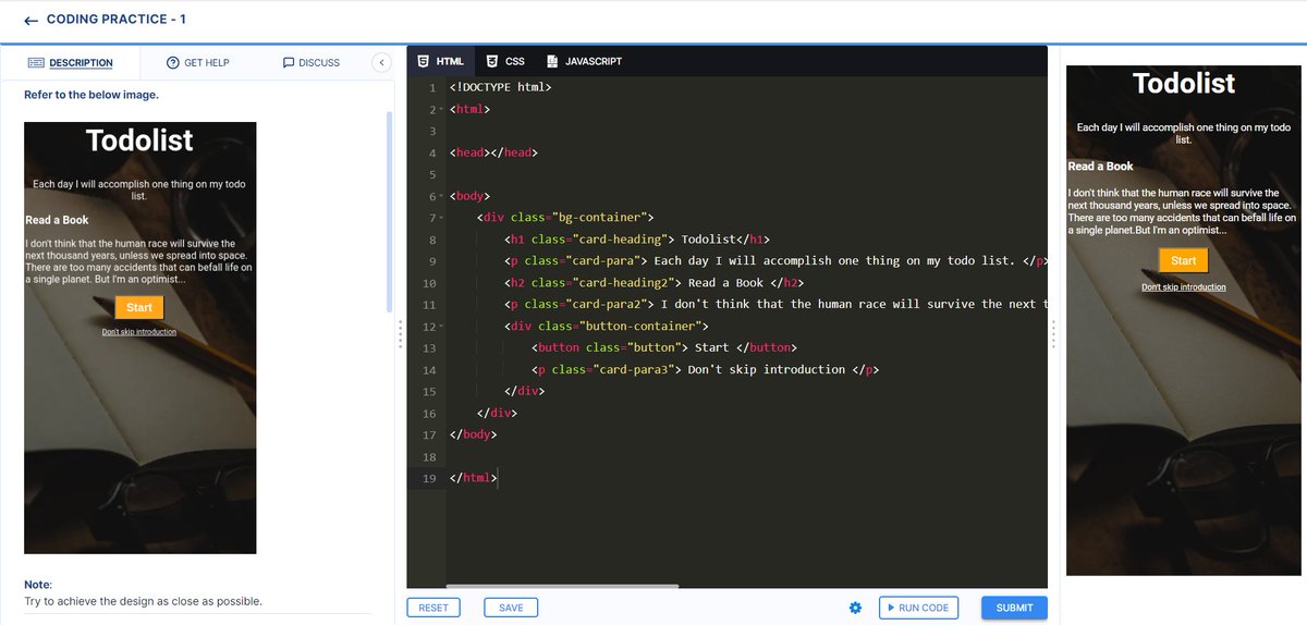 RuchithaCh_09's tweet photo. #codingpractices of #week_1 and #week_2
#Nxtwave #ccbp #learnings #practices #html #css #bootstrap #layouts https://t.co/N49bEgkMDI