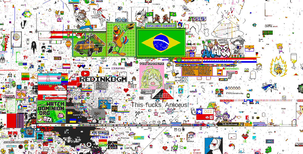 LainMateriaEX's tweet photo. #Yuelfanart #YueSaohime
After R/place closing, I've been working on this PixelArt for Yue in PixelCanvas and finally finished it

Unknown people helped me to finish it faster, and I'm thankful for that.

You can check it yourself here!
https://t.co/l4tTibNLat https://t.co/5vRA54ztK2