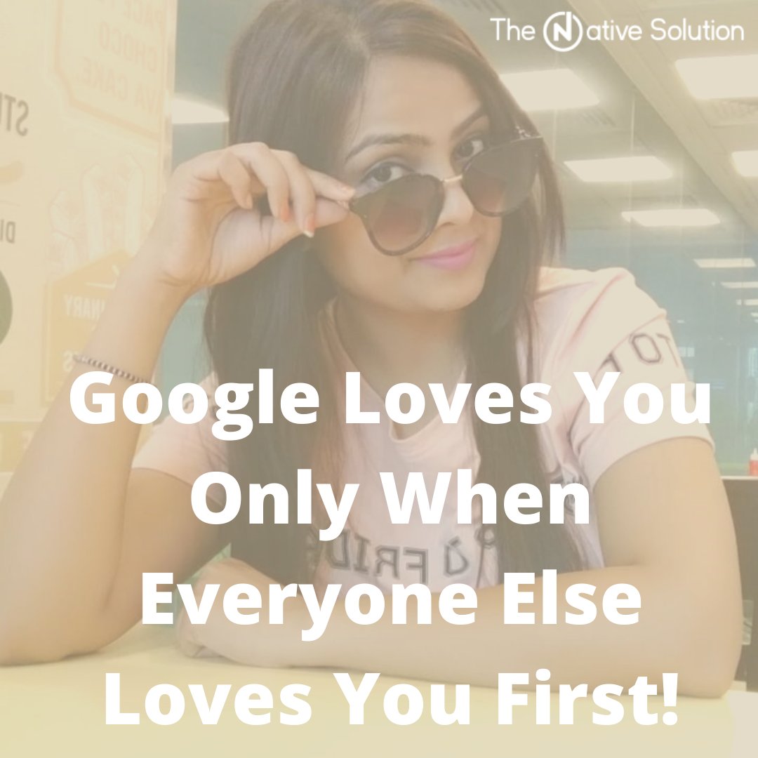 thenativesol's tweet photo. 👍Google ranks your content based on the actions of others. 
It is much more interesting to see that users read, share, and engage with your content.😇 

If you want to rank well on google👇 

visit https://t.co/8CgIHdiS2o
#seo #searchengineoptimisation #digital #digitalmarketing https://t.co/BIa7yRuUGF
