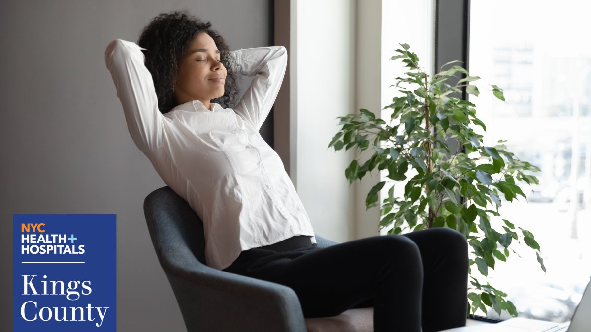 KingsCountyHosp's tweet photo. #HeartHealthTip! ❤️Manage stress. Finding ways to reduce stress may help you keep blood pressure under control and is good for your physical and mental health in many other ways. https://t.co/Aiw8C68Nqr #WeAreKings https://t.co/ci5WXBobcQ