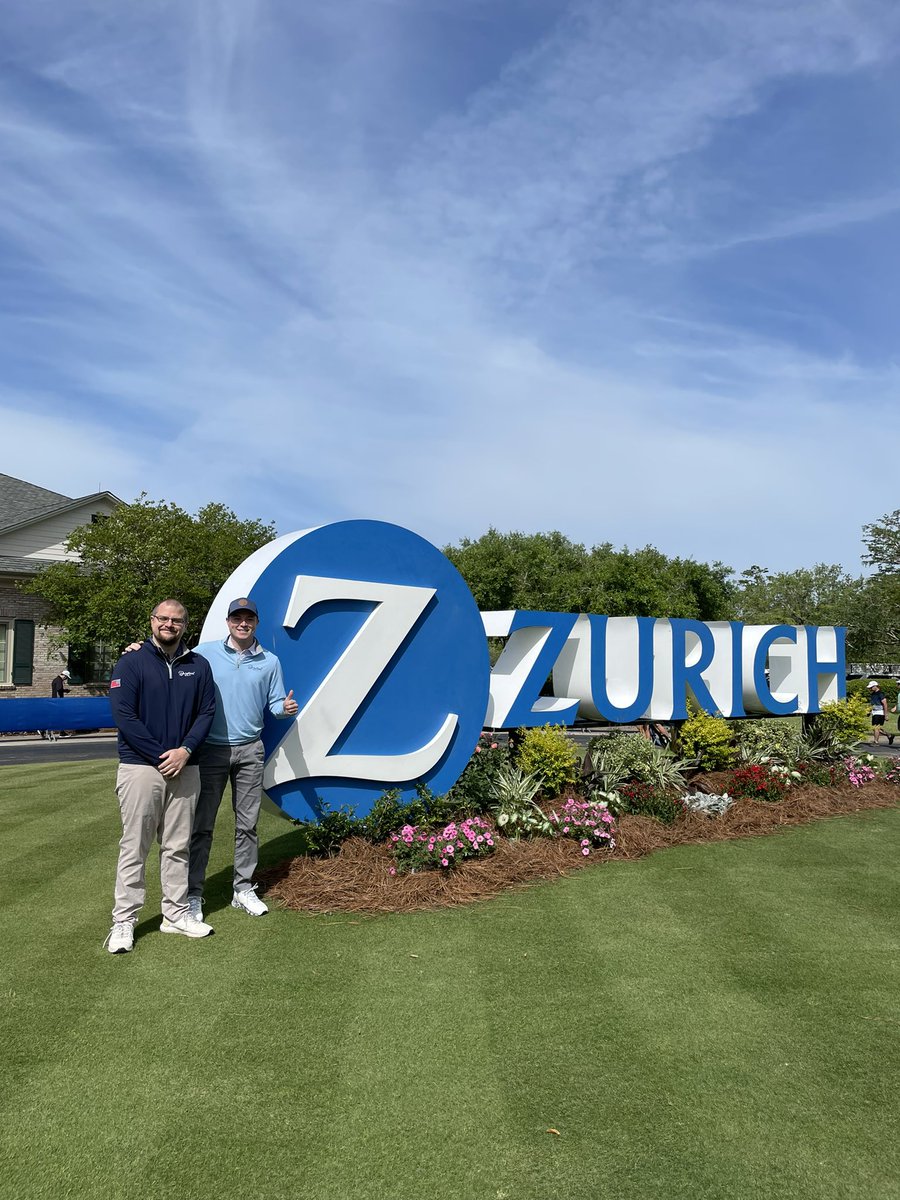 A great day to have a day @Zurich_Classic