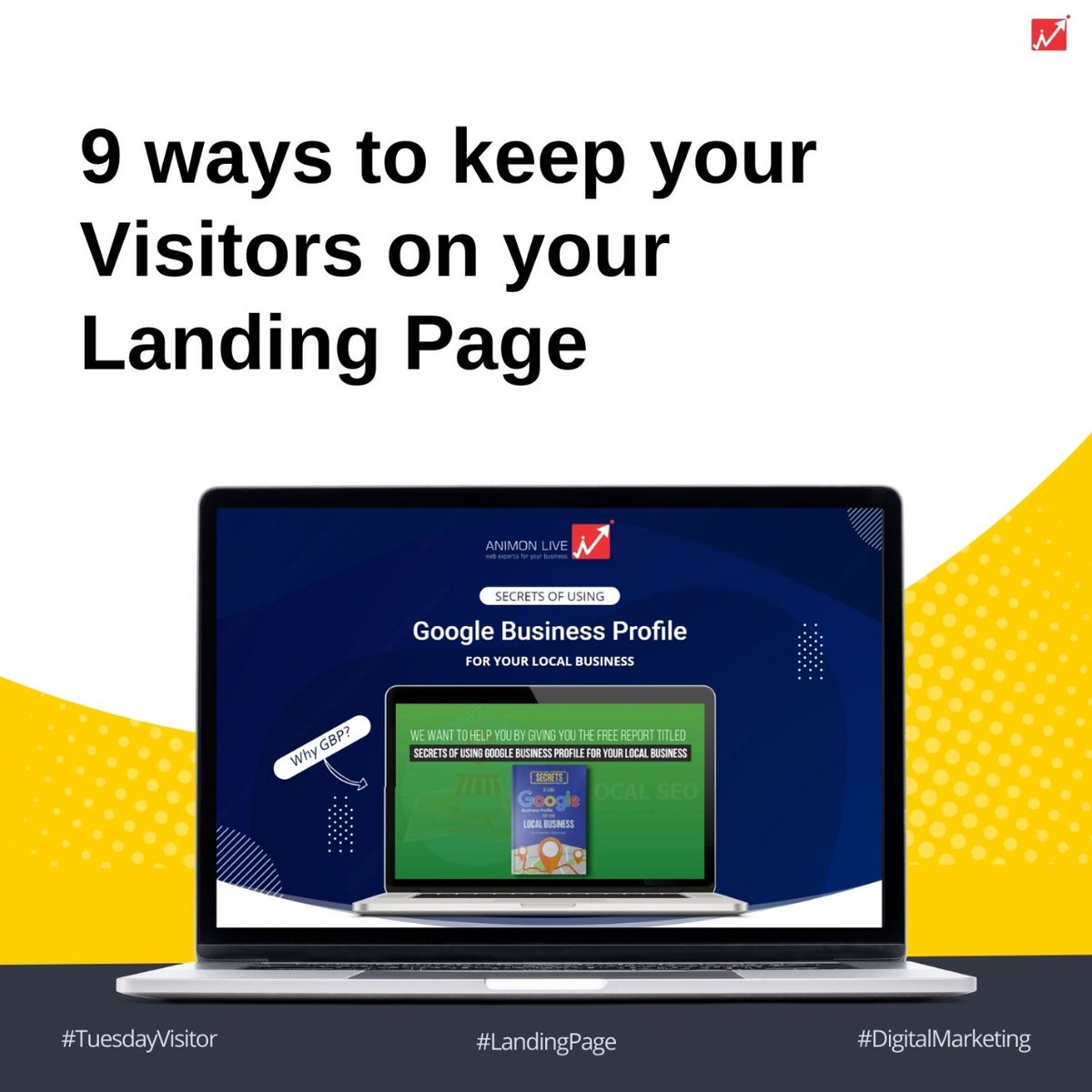 animon's tweet photo. Landing pages are a great way to increase traffic for your business. But it's essential to make sure they are correctly optimized in order to achieve the best results. in Search Engine Result Page.
#tuesdayvisitor #landingpage #socialmediaintegration #headlinetips https://t.co/TNUUM2uGNa