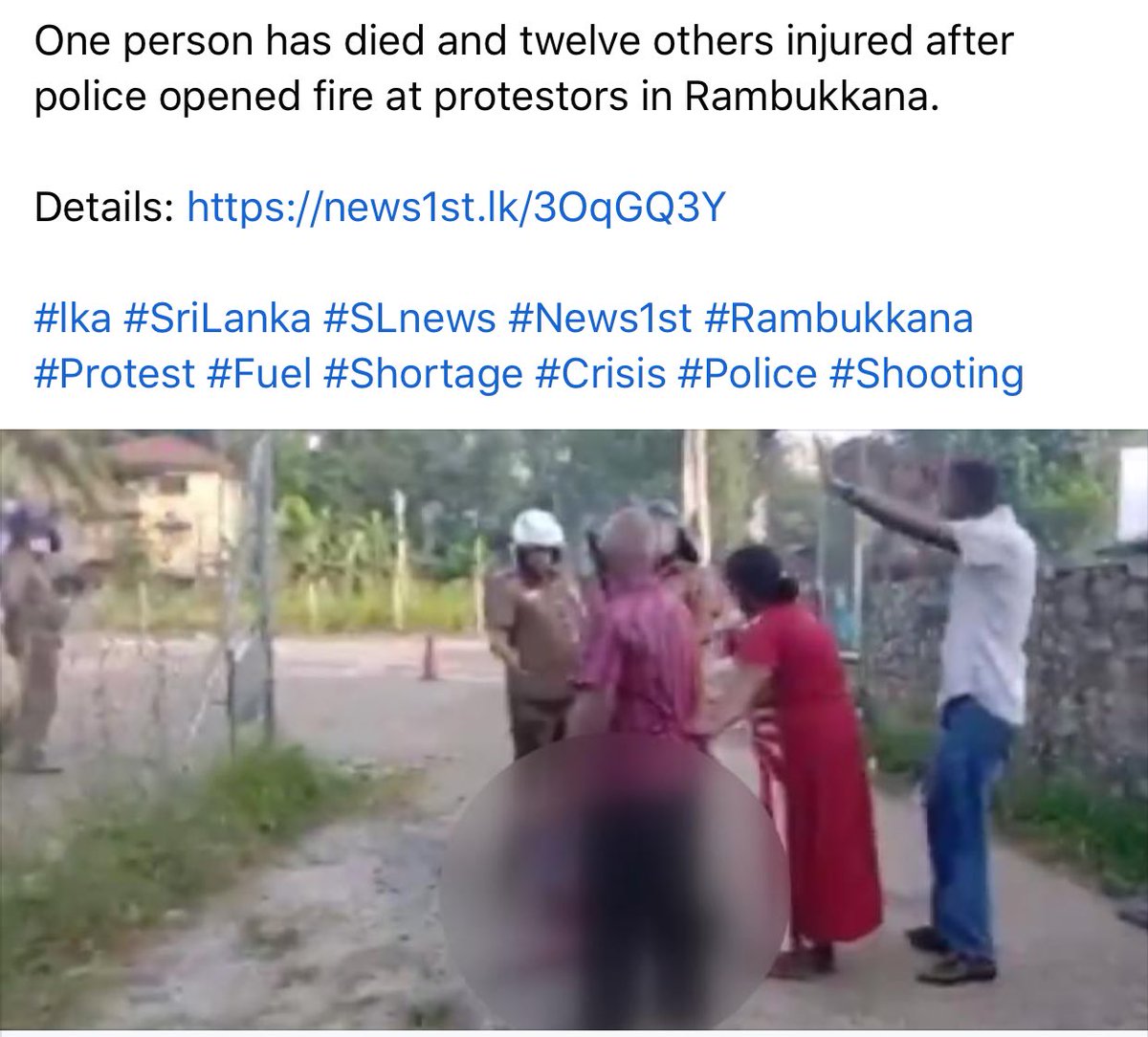 NimTroX's tweet photo. @UNHumanRights you all talking about war crimes in Sri Lanka. Are you all deaf now? Are you all blind? This fucking govenment has started to hunt down innocent people those who protest to get some food, fuel, electricity etc. Where are those human rights now? https://t.co/uLOT9Z13dQ