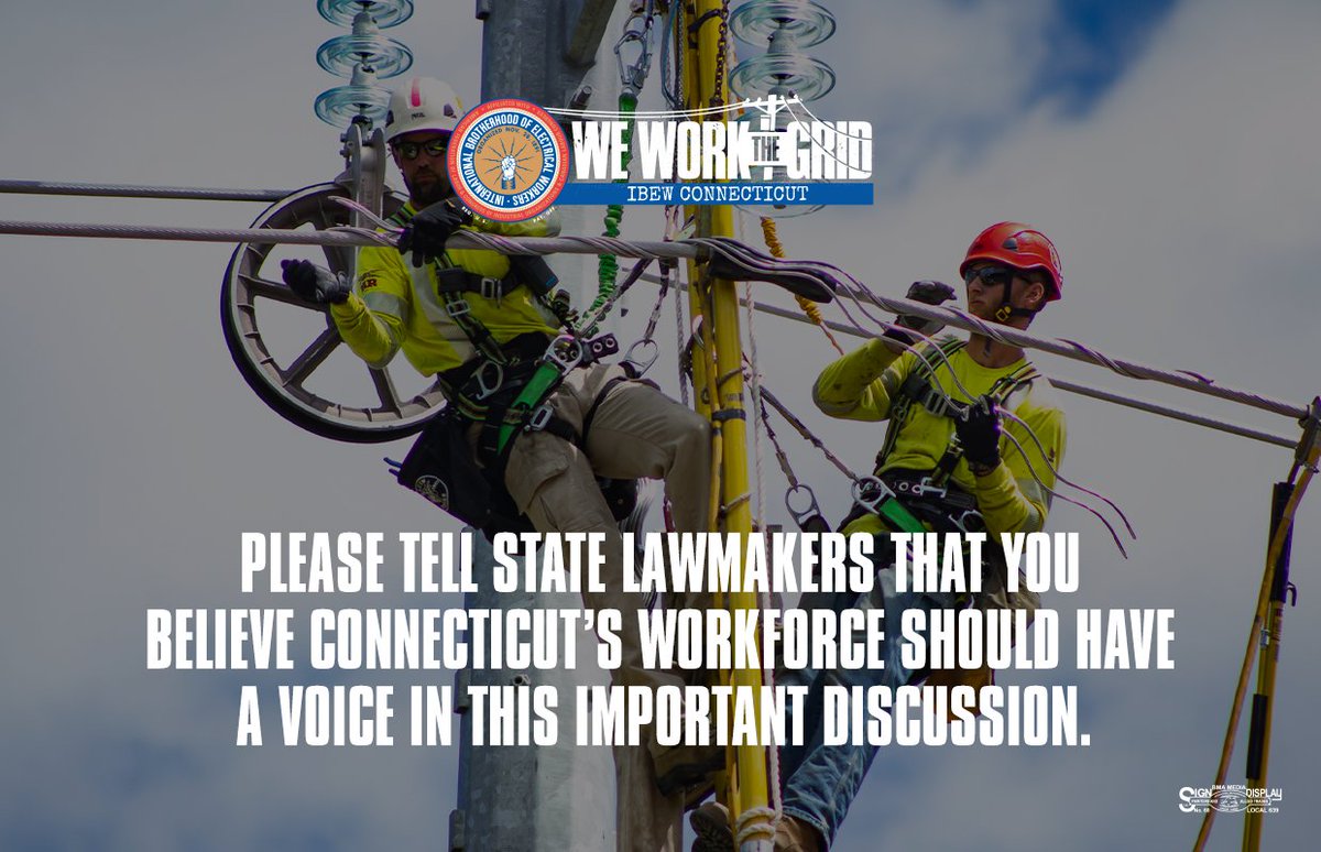 WeWorkTheGrid's tweet image. The IBEW CT respectfully asks of our elected officials: Don’t risk our lives (or safety) for your political gain. weworkthegrid.com/problems/