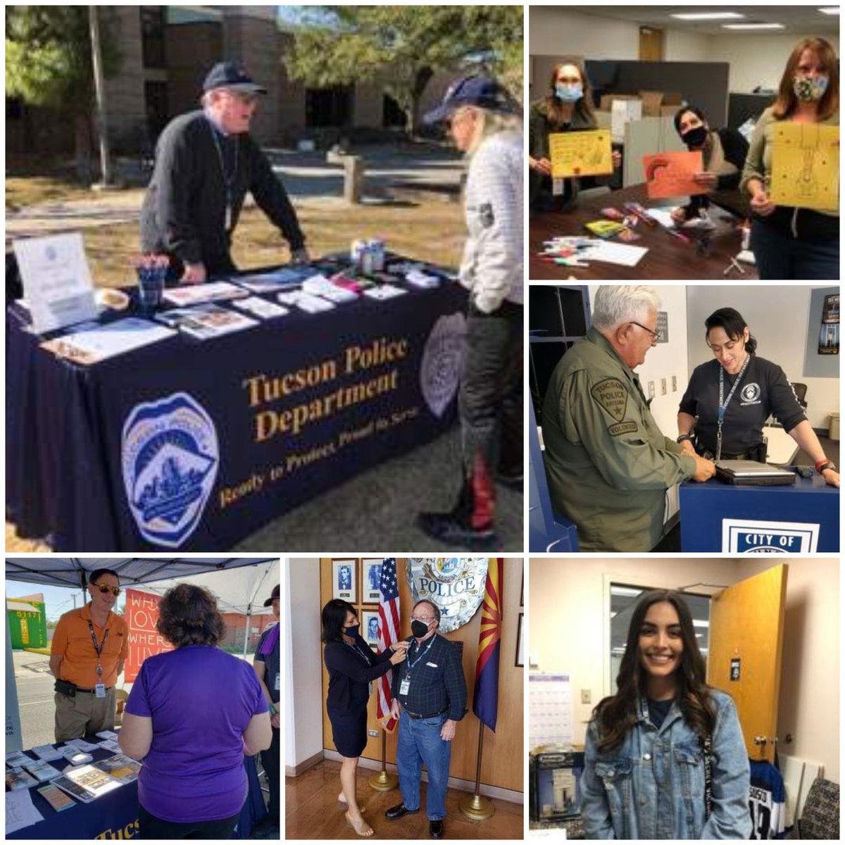 Tucson Police Volunteers (@tpdvolunteers) on Twitter photo This #VolunteerAppreciationWeek & always, we say #ThankYou to our <a href="/TpdVolunteers/">Tucson Police Volunteers</a> ! They are the ❤ of <a href="/Tucson_Police/">Tucson Police Dept</a> & they give selflessly of their time to assist us & give back to their #community . We 💙 our Volunteers! #helpingothers #volunteer jointucsonpd.org This #VolunteerAppreciationWeek & always, we say #ThankYou to our <a href="/TpdVolunteers/">Tucson Police Volunteers</a> ! They are the ❤ of <a href="/Tucson_Police/">Tucson Police Dept</a> & they give selflessly of their time to assist us & give back to their #community . We 💙 our Volunteers! #helpingothers #volunteer jointucsonpd.org