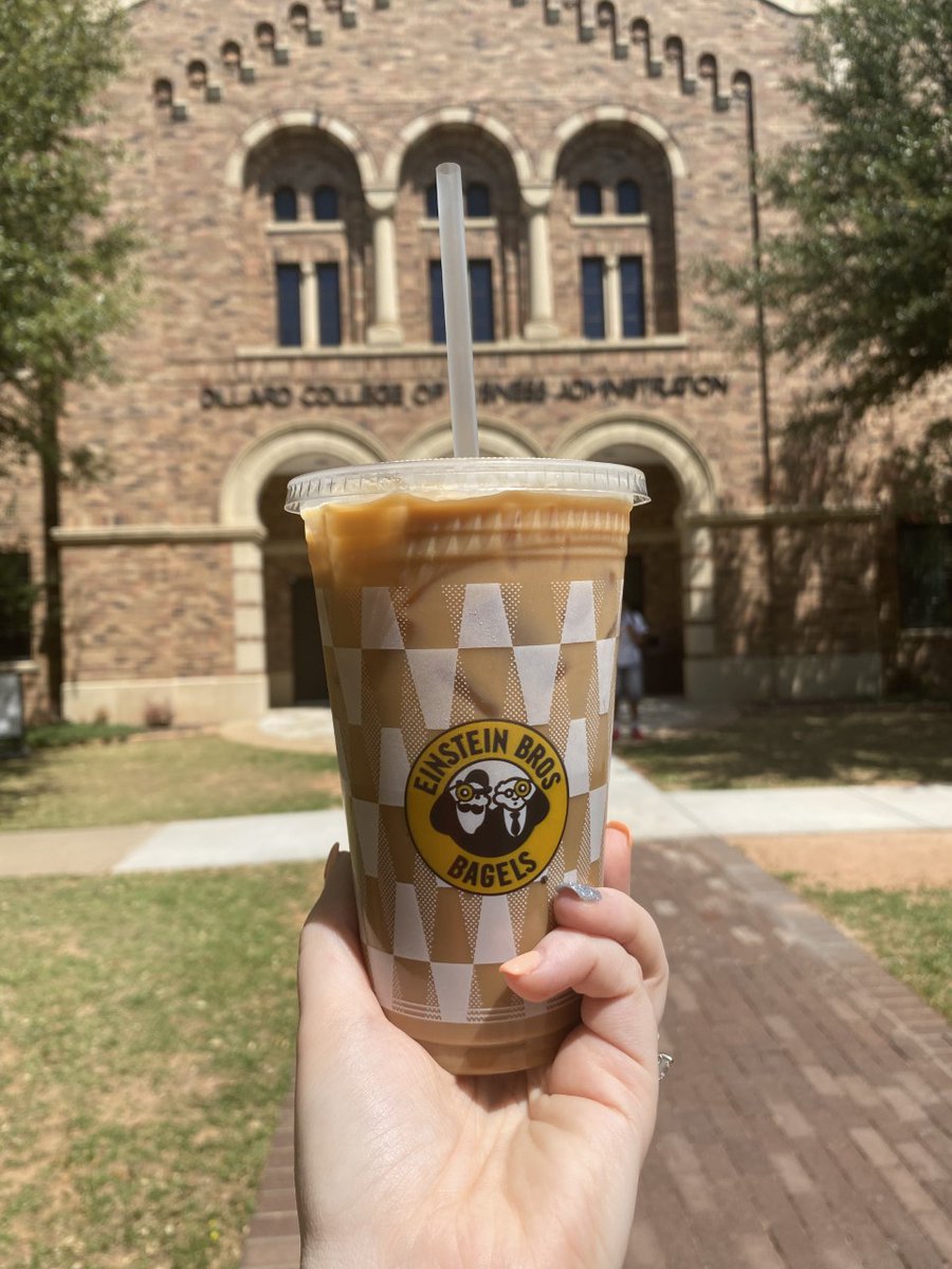We love brew-tiful days on campus like these!🥤

Don’t forget to snag your caffeinated kick from Einstein's In Dillard on the way to your afternoon classes today!