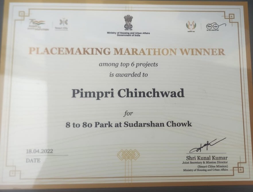 rajeshpatilias's tweet photo. Pimpari-Chinchwad Smart City was recognised as top performer in Place making and Open data challenge. Congratulations to citizen, city leaders and colleagues in smart city #PCMC for this commendable work ⁦@SmartCities_HUA⁩ ⁦@MCCIA_Pune⁩ https://t.co/9HW6jOIonC