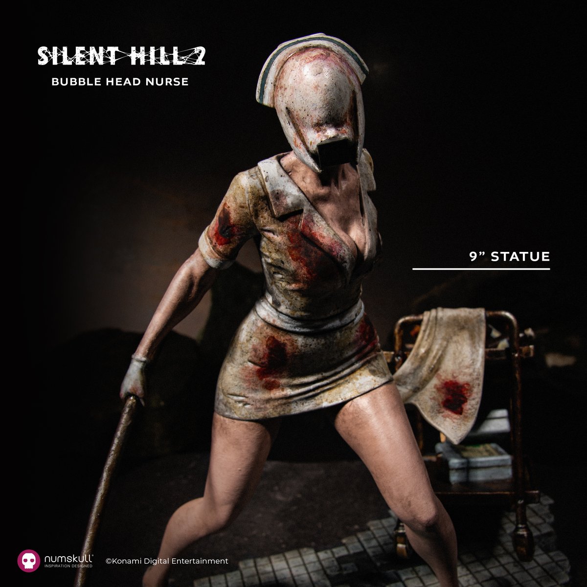SILENT HILL 2 BUBBLE HEADNURSEフィギュナムスカル製 SILENT HILL 2 BUBBLE HEADNURSEフィギュナムスカル製 Silent Hill 2