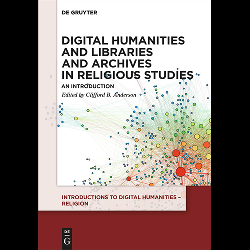 PTSLibrary's tweet photo. Digital Humanities and Libraries and Archives: An Introduction (2022) @andersoncliffb editor https://t.co/zsIUs6Fn0E incl. a chapter by our own @caschwartz https://t.co/xvhJkTdUR7 #NewBookTues #openaccess Image: Book cover includes social network visualization by Martin Grandjean https://t.co/rtE3A4i7BR