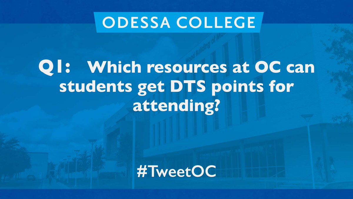 OdessaCollege's tweet photo. #TweetOC @OdessaCollege https://t.co/PPOF7rZam9