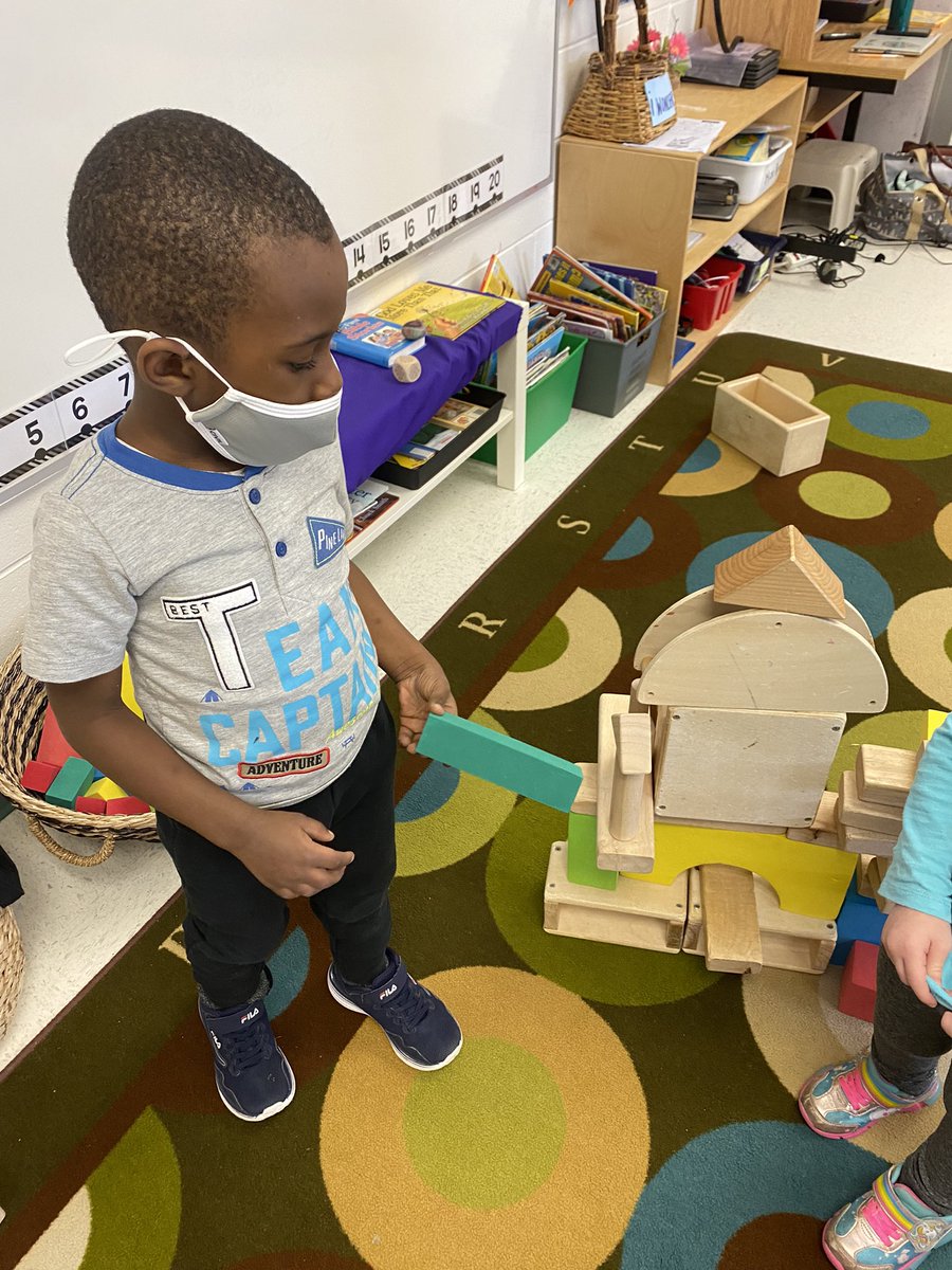 Fun in Kinder on this snowy/rainy day!
