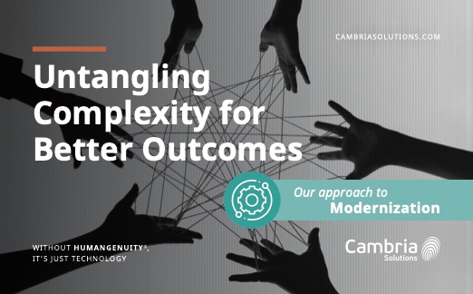 CambriaTweets's tweet photo. HITS Day 1! Visit booth 29 at the Healthcare IT Connect conference and let us be your guide to untangling complexity! Come chat with our Cambria team this week! @HealthITCONNECT #healthcare #IT #hitconnectsummit https://t.co/T5mEuCSWSA