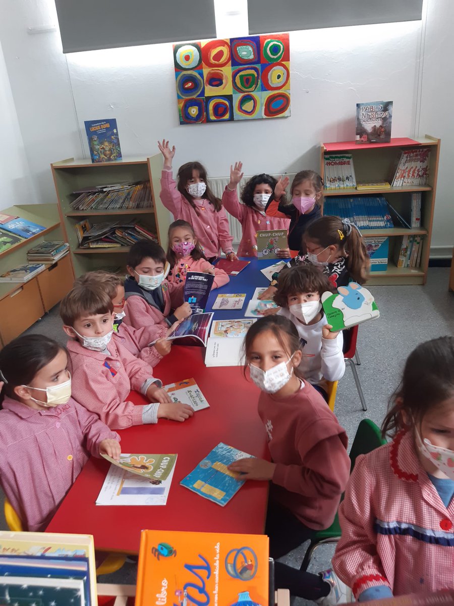 san_calasanz's tweet photo. Comienza nuestra Semana del Libro. 
Estrenamos Biblioteca📖🤩📚 https://t.co/4vLTq4VYfM