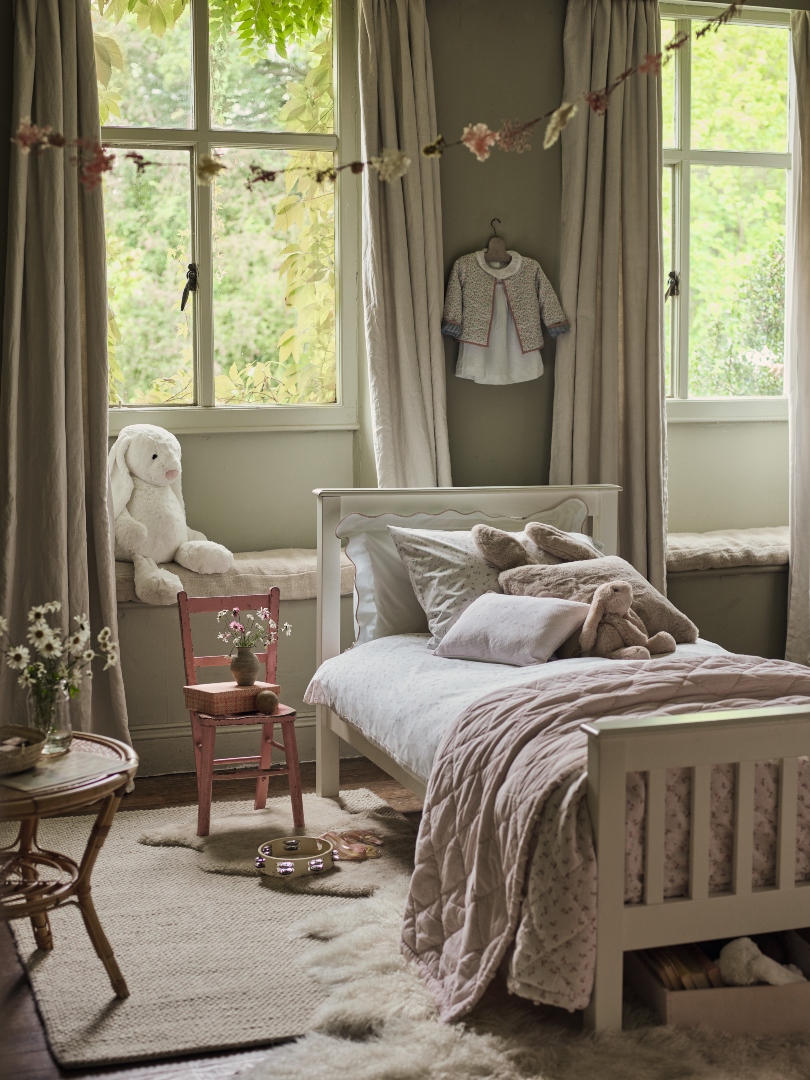 Make bedtime fun for little ones with 
the help of our adorable Spring characters.
This cotton-rich meadow-print bed linen 
features illustrations of many 
mischievous little animals. Shop now: bit.ly/3jPC55J